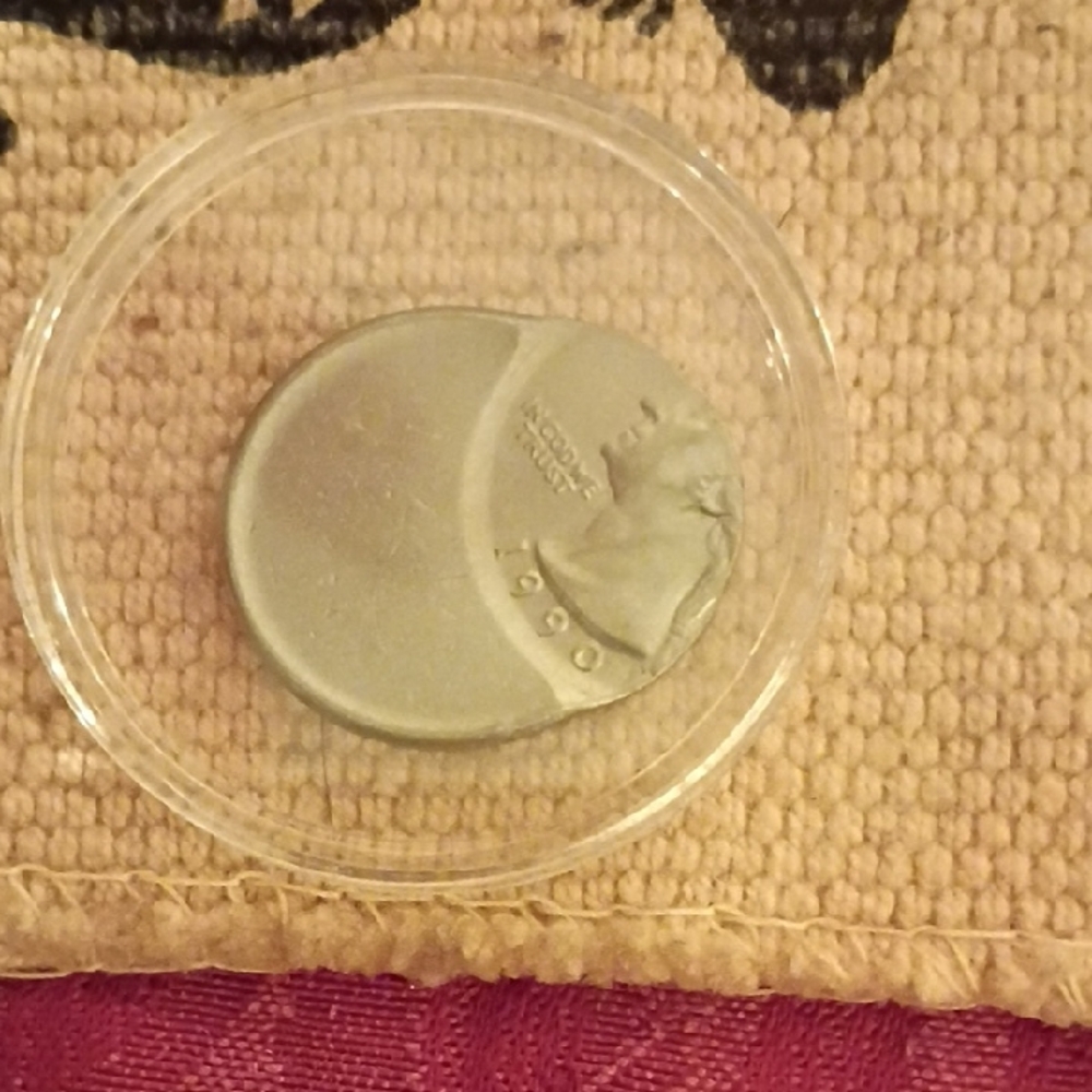 1990 Major ERROR Proof Quarter w/ visible date Eagle & Motto